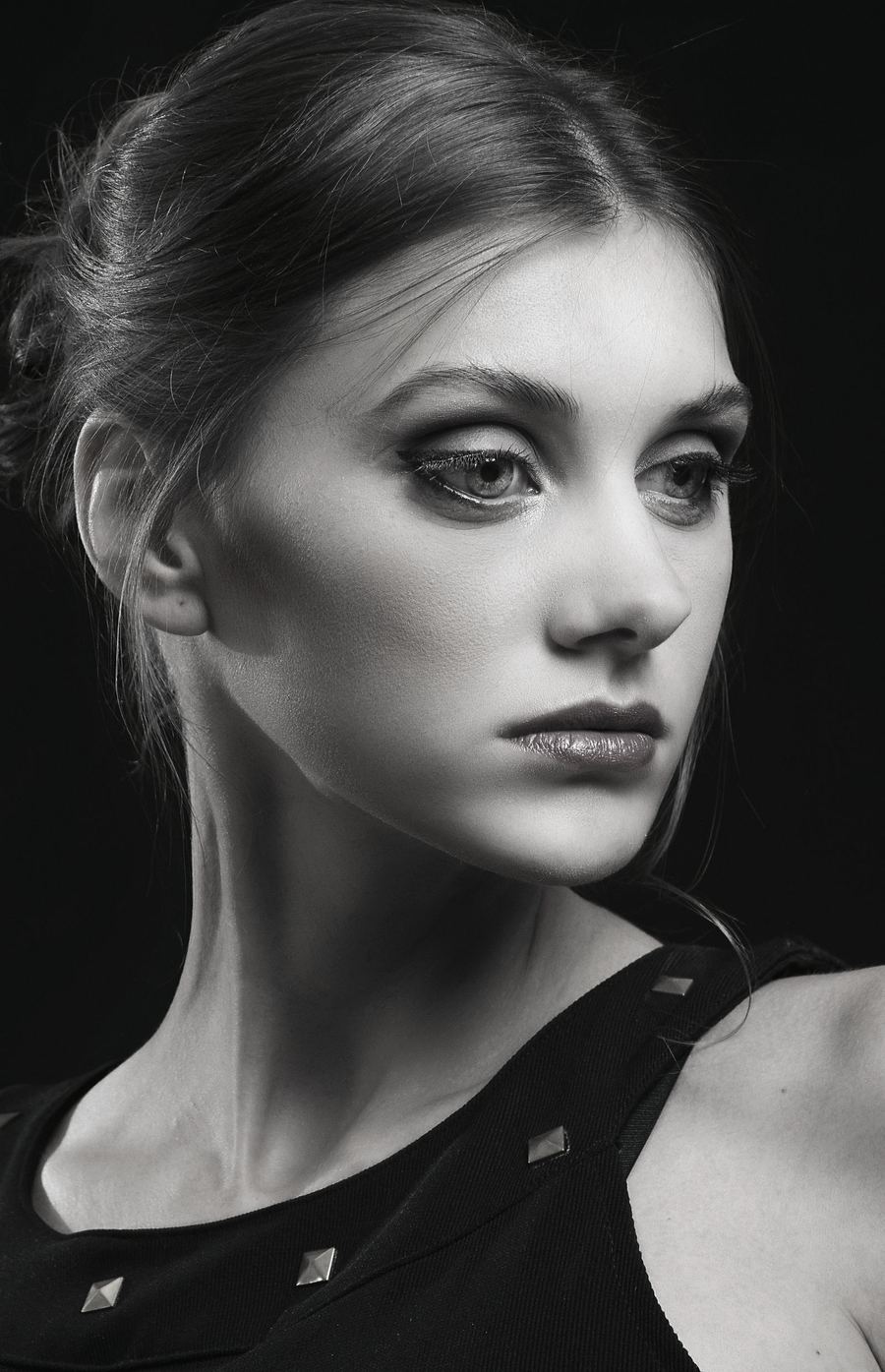 Lash and beauty enhancement portrait